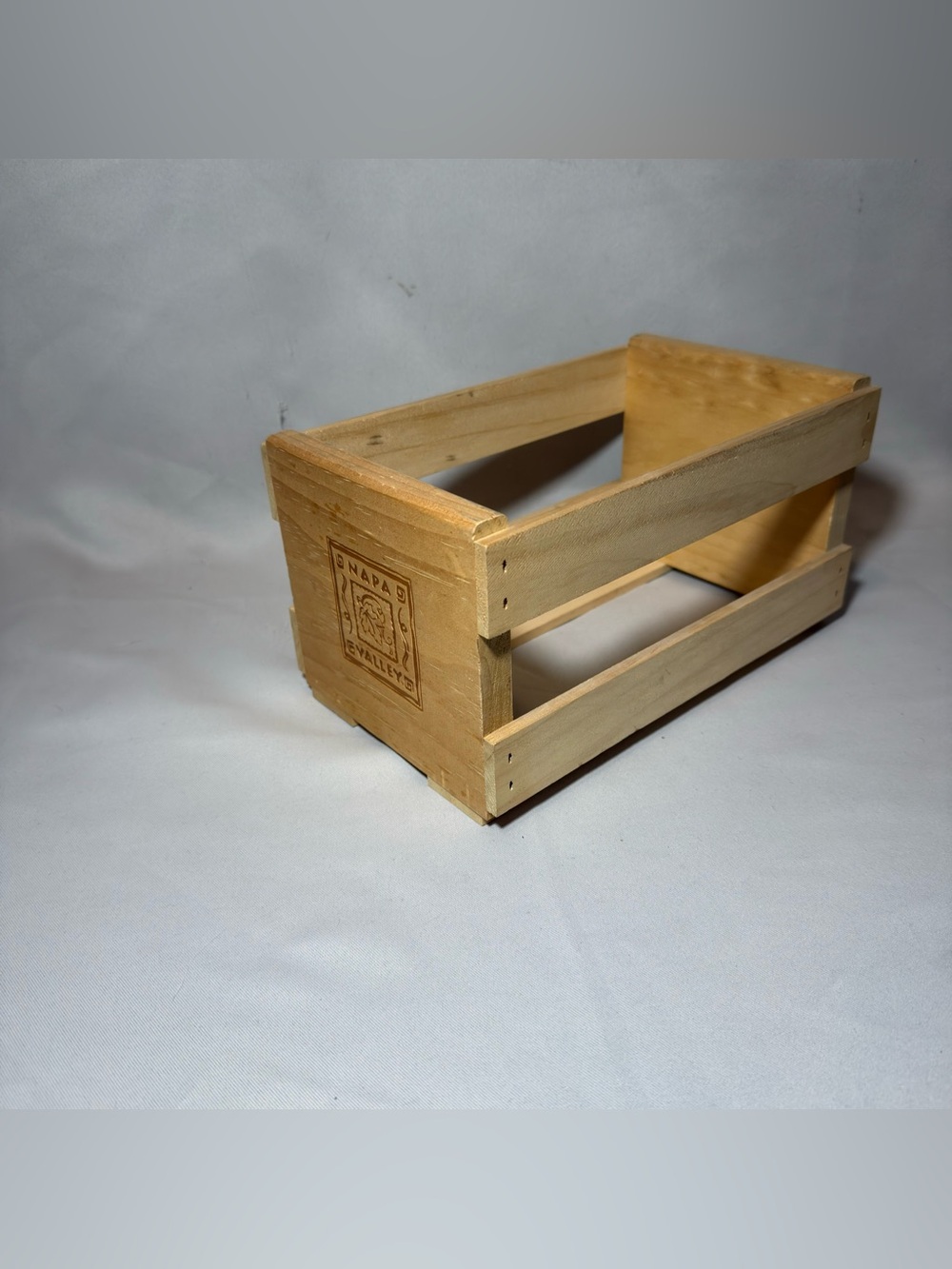 Vtg Napa Valley Box Company Wooden Storage Crate